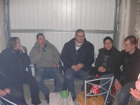 avant notre arriv�e !